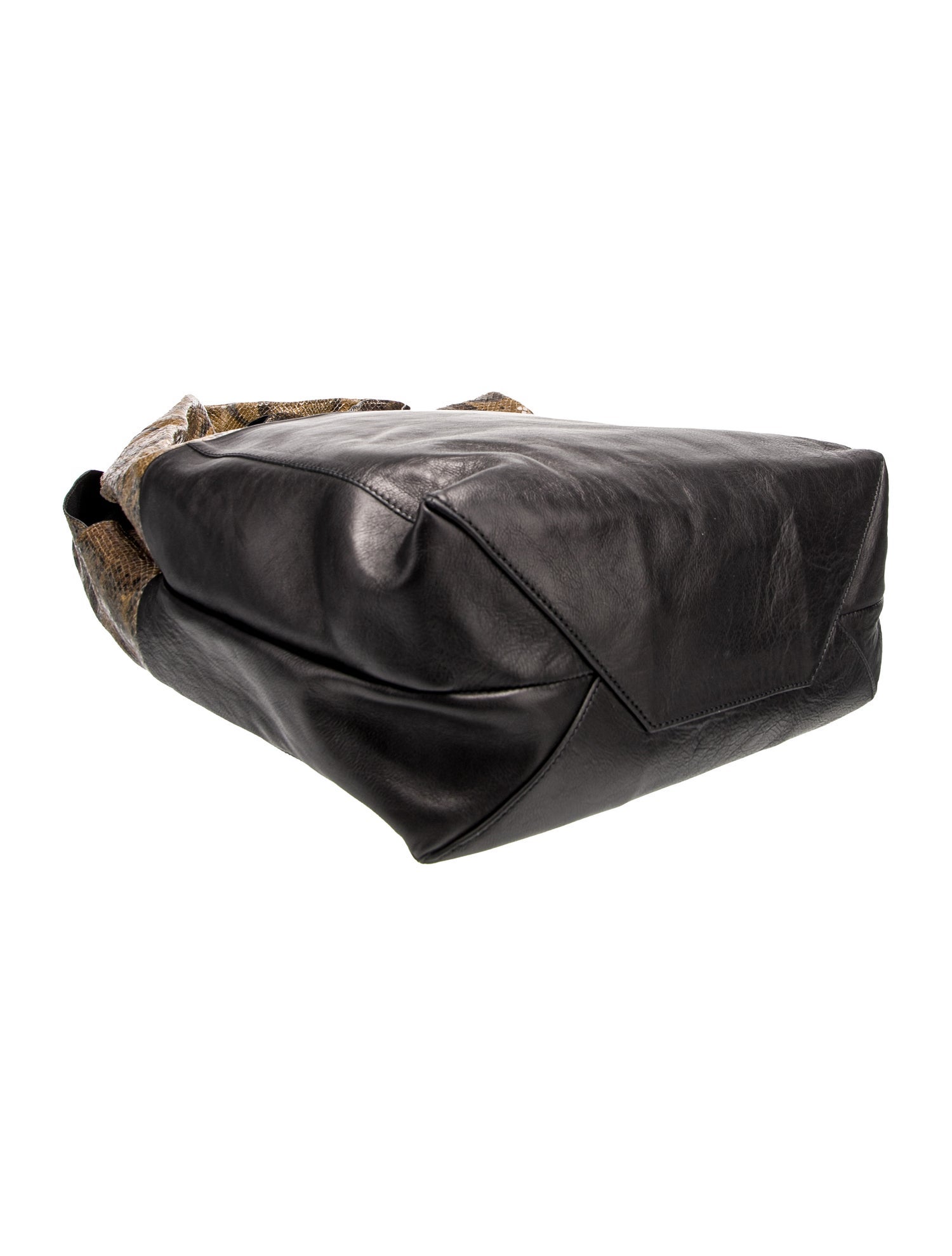 Celine Python Cabas Hobo Vintage